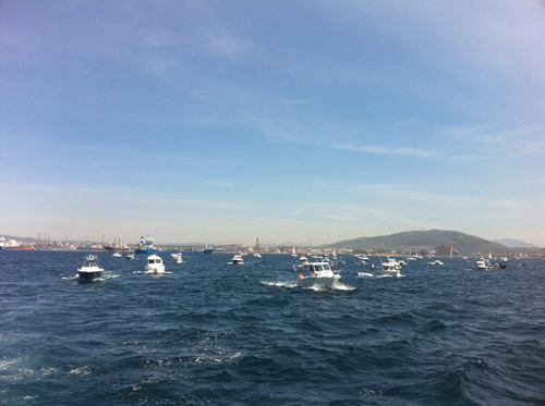 OV Flotilla - Boats are out
